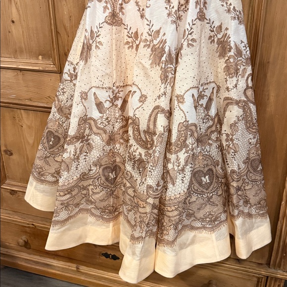 Zimmermann Crush Twist Front Midi Dress - Picture 7 of 15